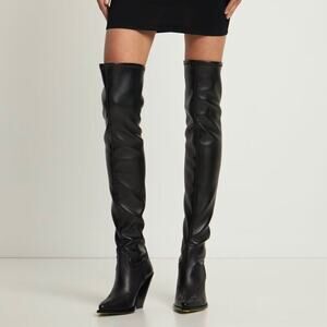 SONORA Boots Women’s Black US 7 IT 37 Italian Villa Hermosa Flame